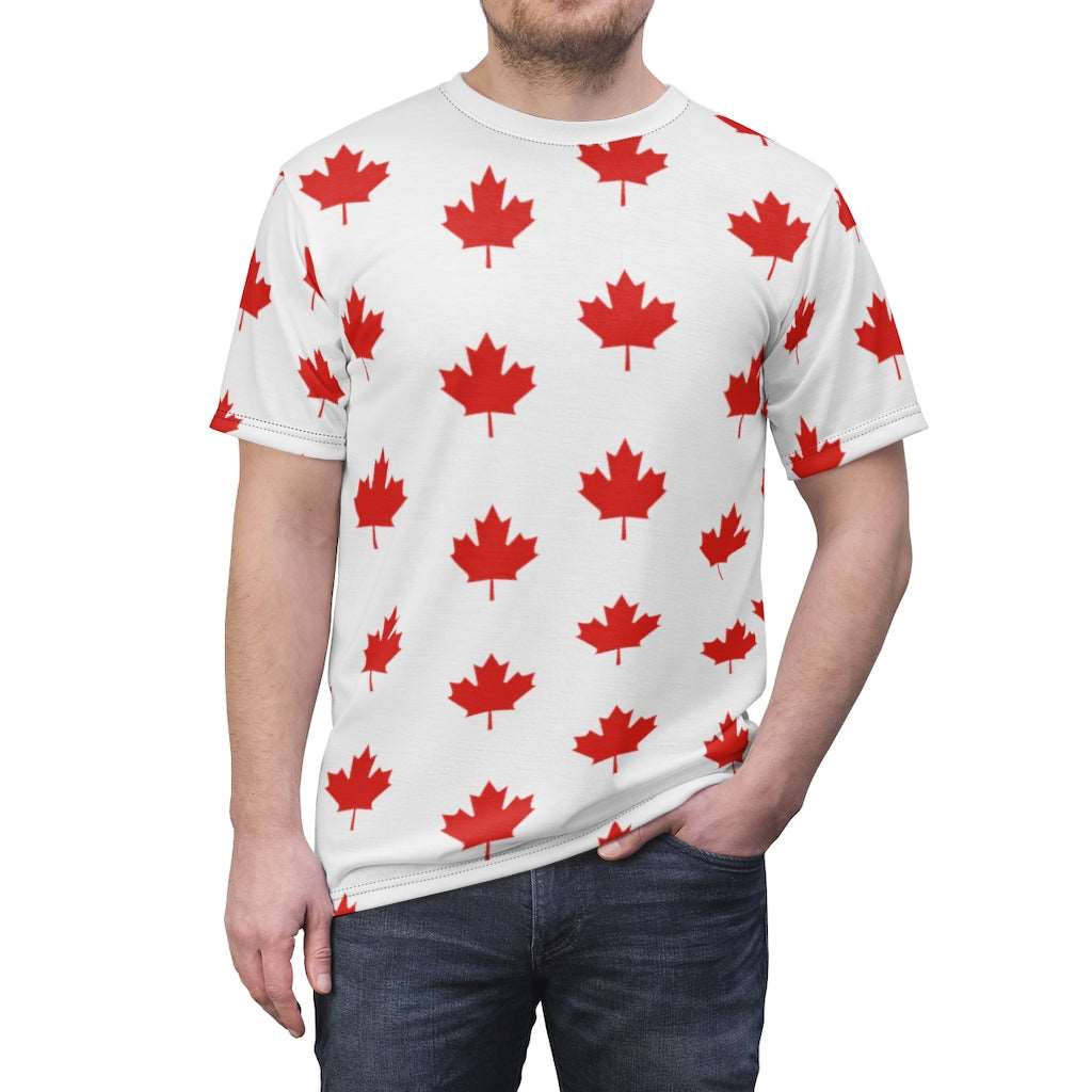 All Maple-Leafed Out Unisex AOP Cut & Sew Tee TeeSpect