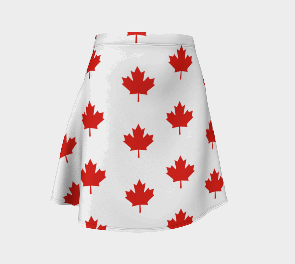 All Over Maple Leaf White TeeSpect