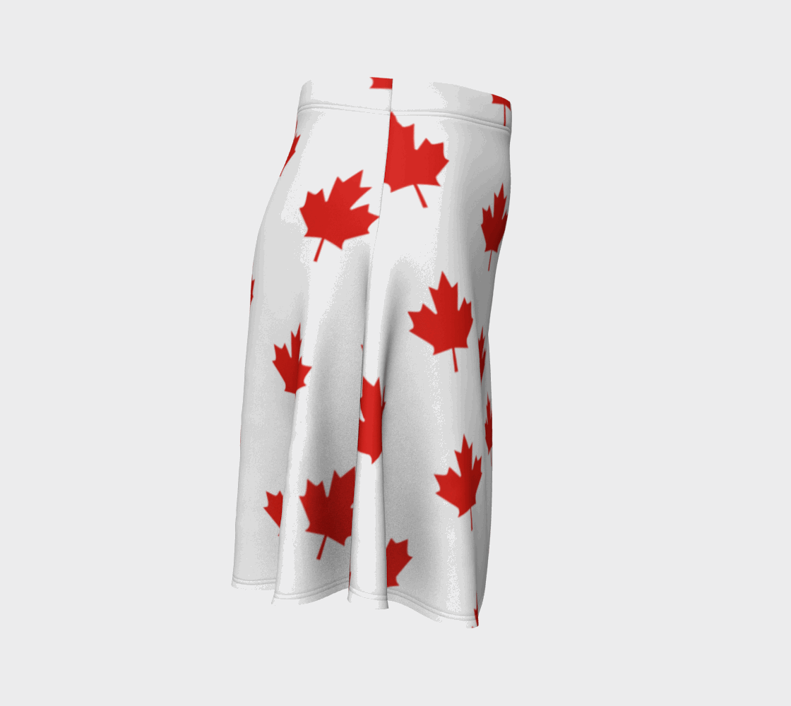 All Over Maple Leaf White TeeSpect