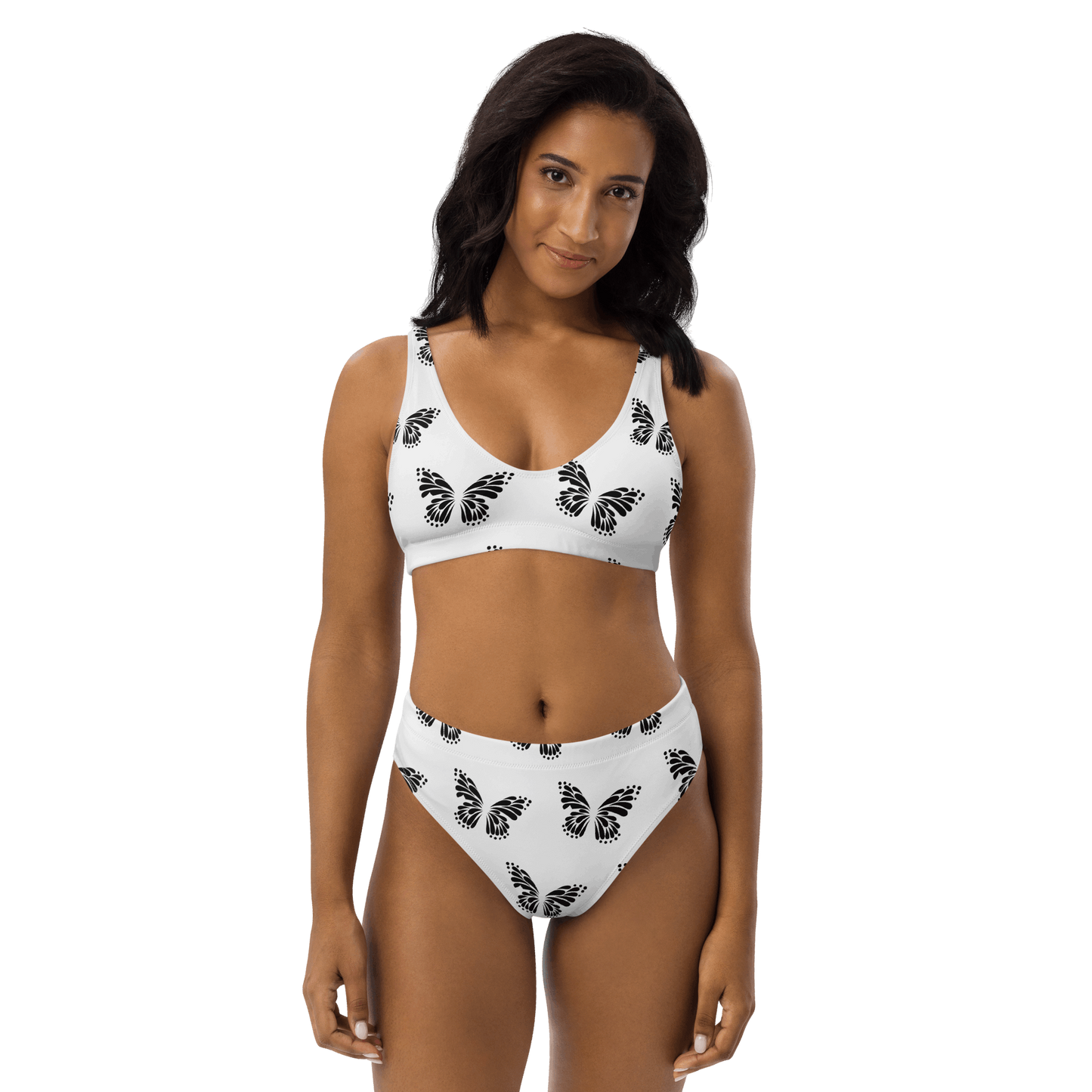Butterfly Recycled High-Waisted Bikini - Multiple Colors