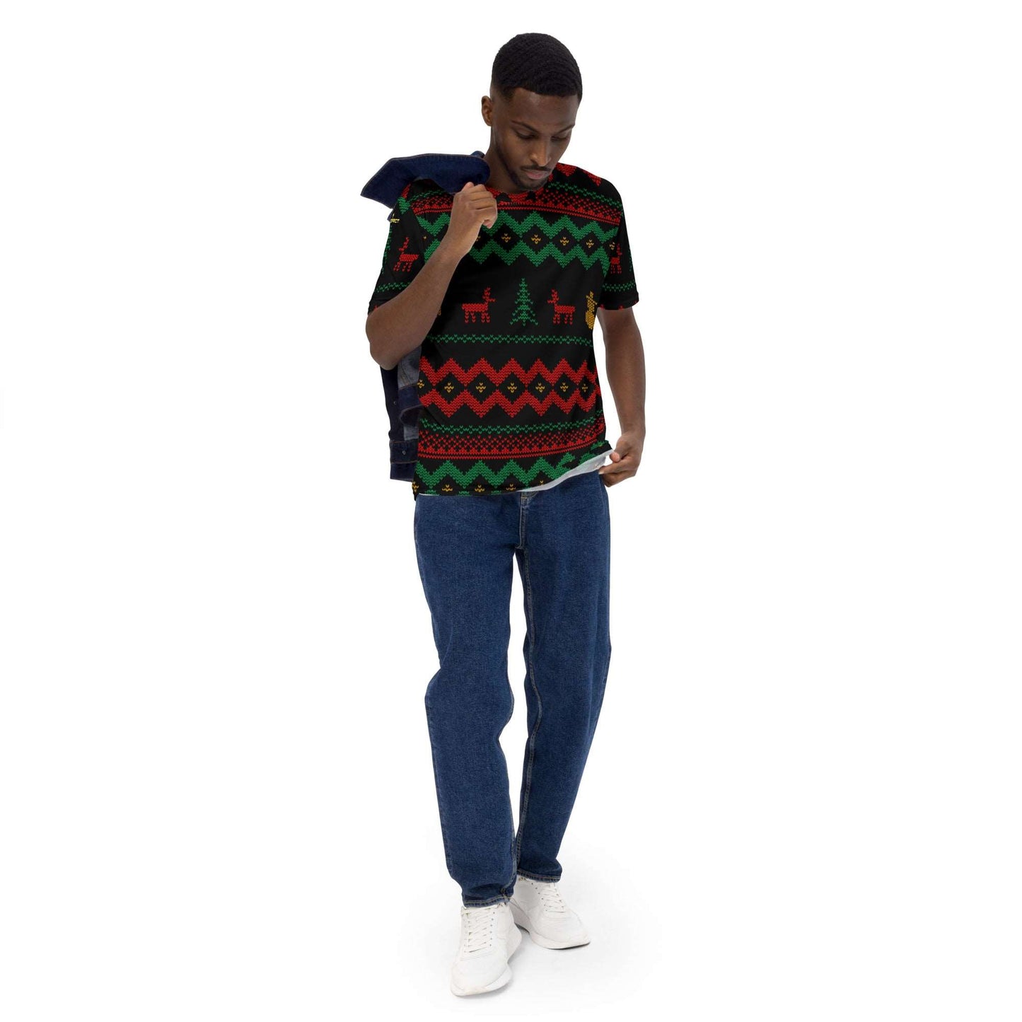 Christmas Merry Sweater Men's T-shirt TeeSpect
