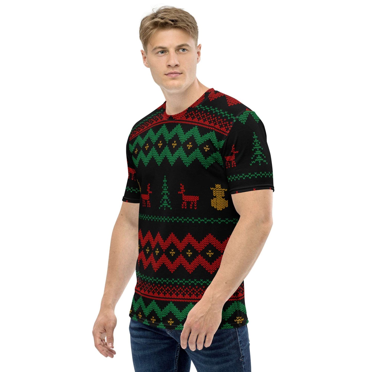 Christmas Merry Sweater Men's T-shirt TeeSpect
