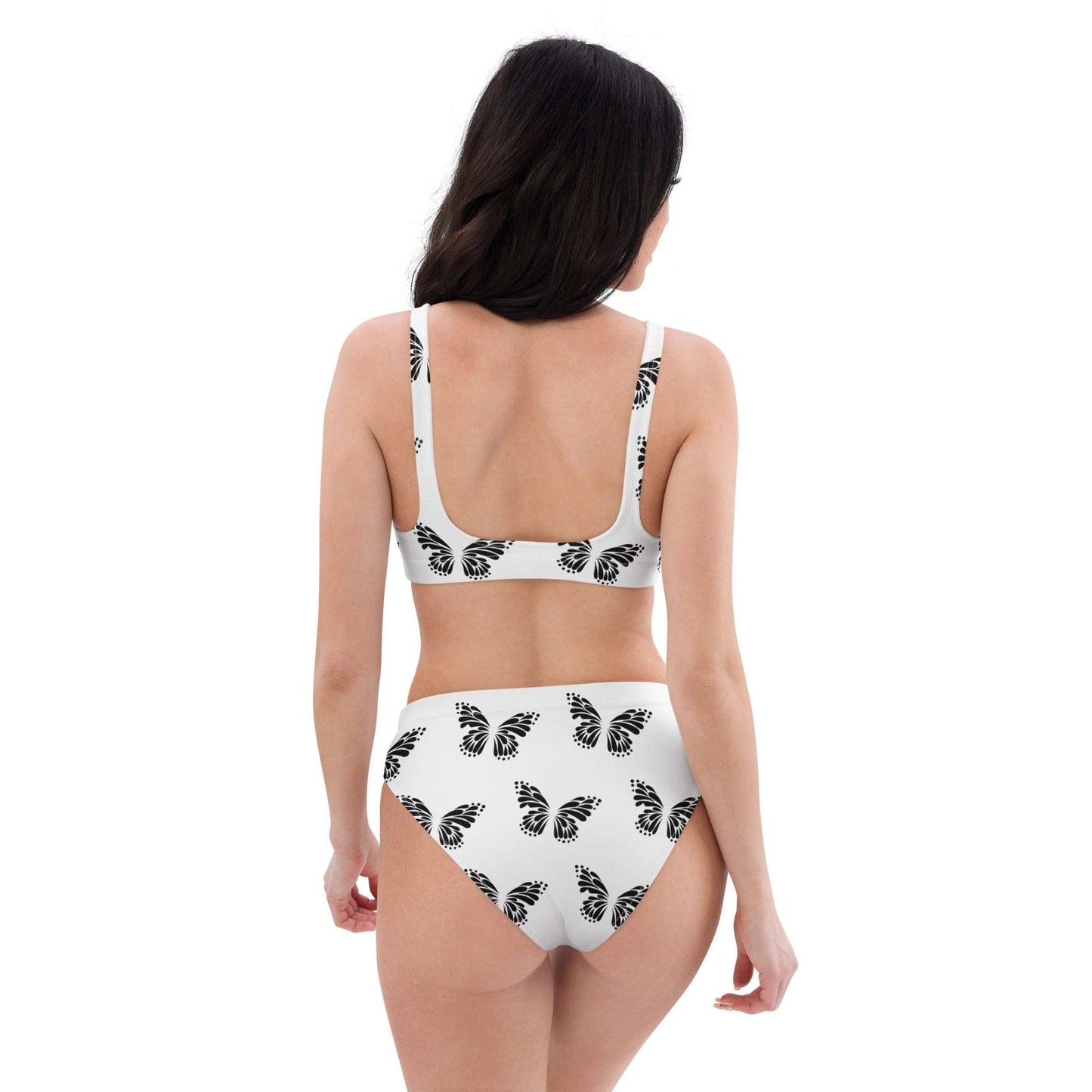 Butterfly Recycled High-Waisted Bikini - Multiple Colors