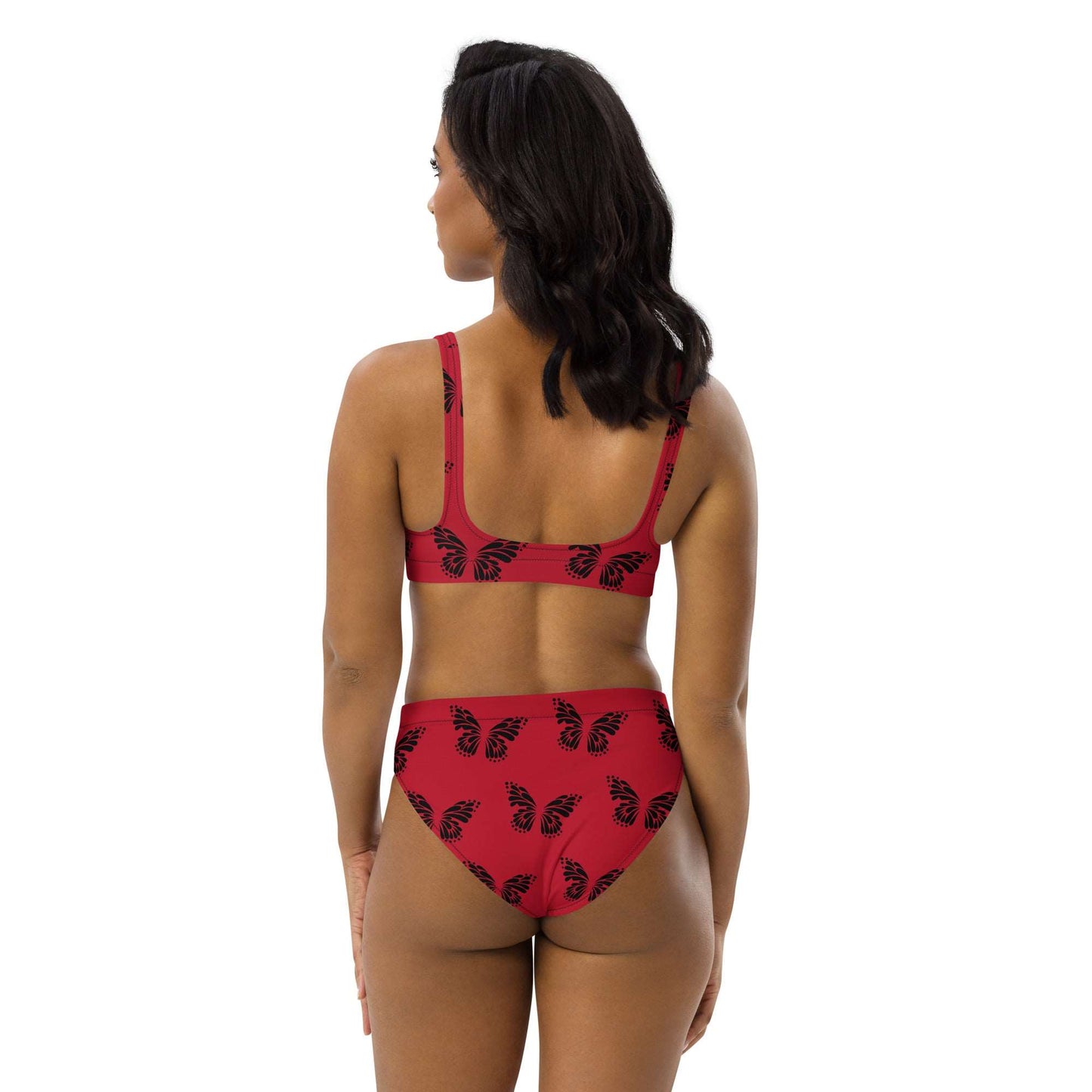 Butterfly Recycled High-Waisted Bikini - Multiple Colors