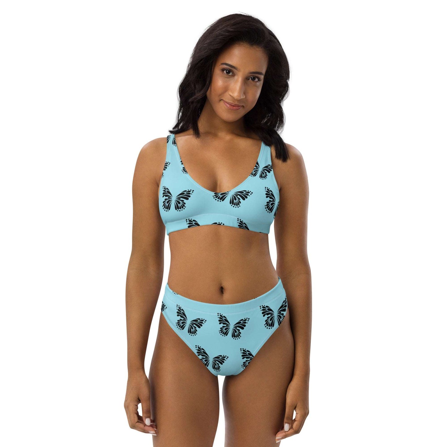 Butterfly Recycled High-Waisted Bikini - Multiple Colors