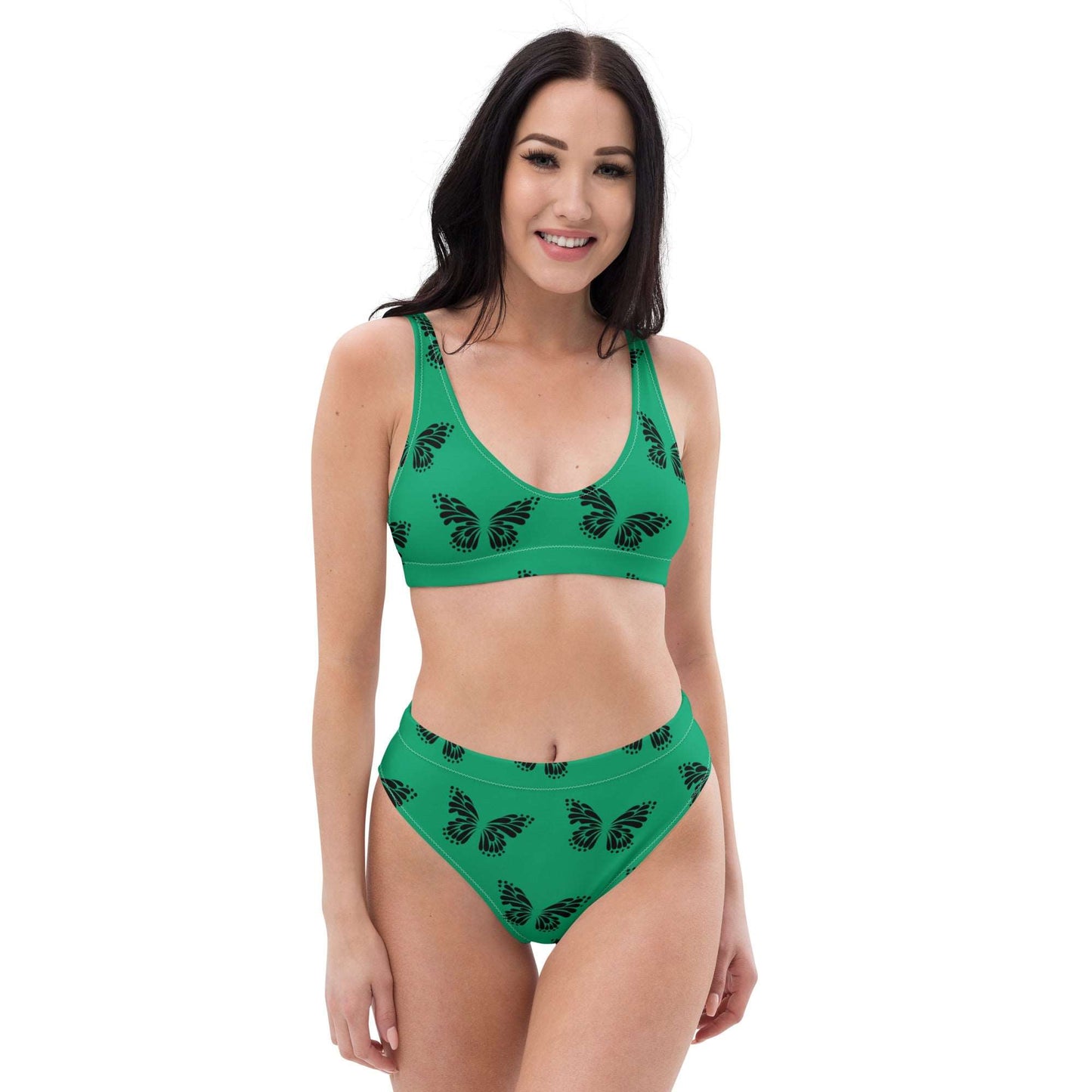 Butterfly Recycled High-Waisted Bikini - Multiple Colors