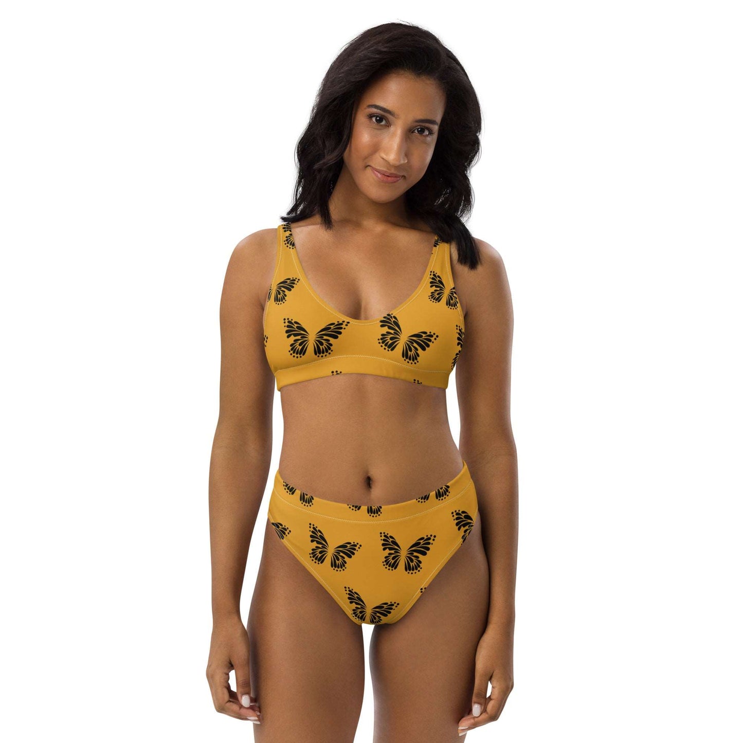 Butterfly Recycled High-Waisted Bikini - Multiple Colors