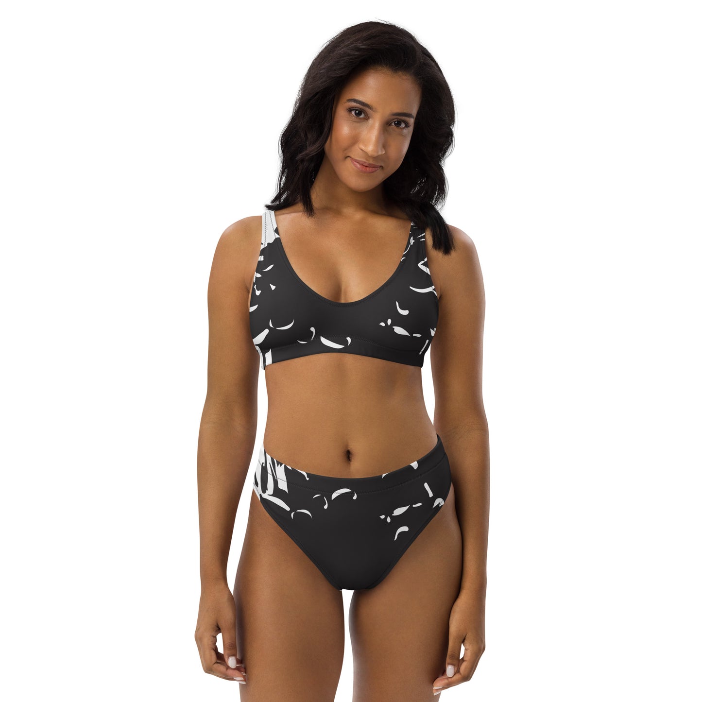 Moon Flames Recycled High-Waisted Bikini