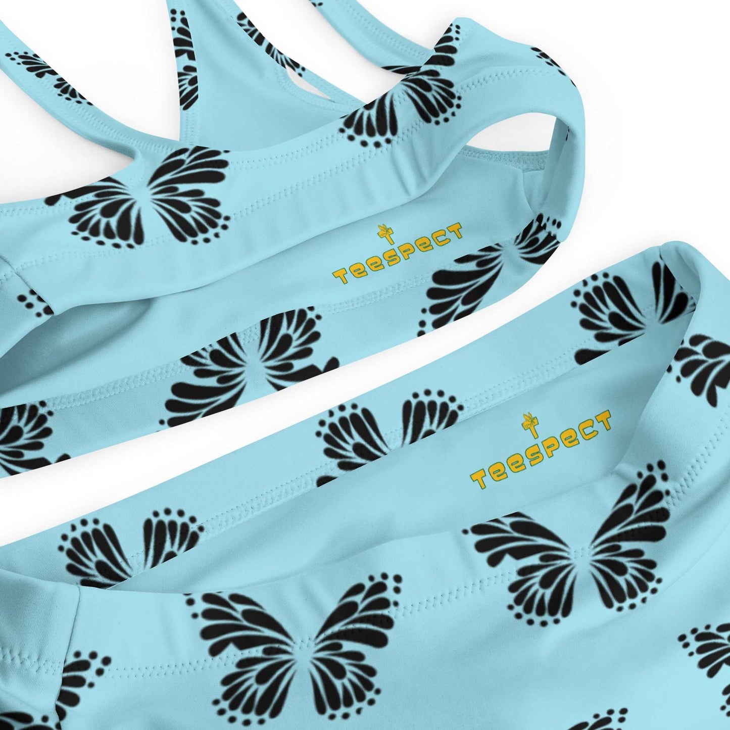 Butterfly Recycled High-Waisted Bikini - Multiple Colors