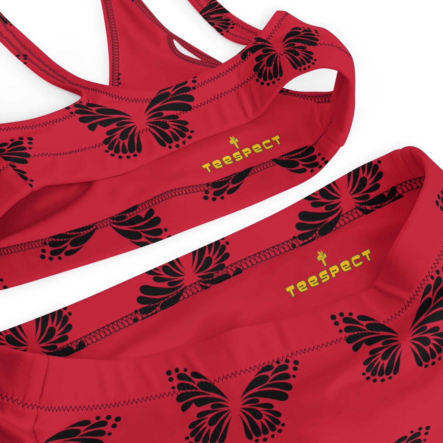 Butterfly Recycled High-Waisted Bikini - Multiple Colors