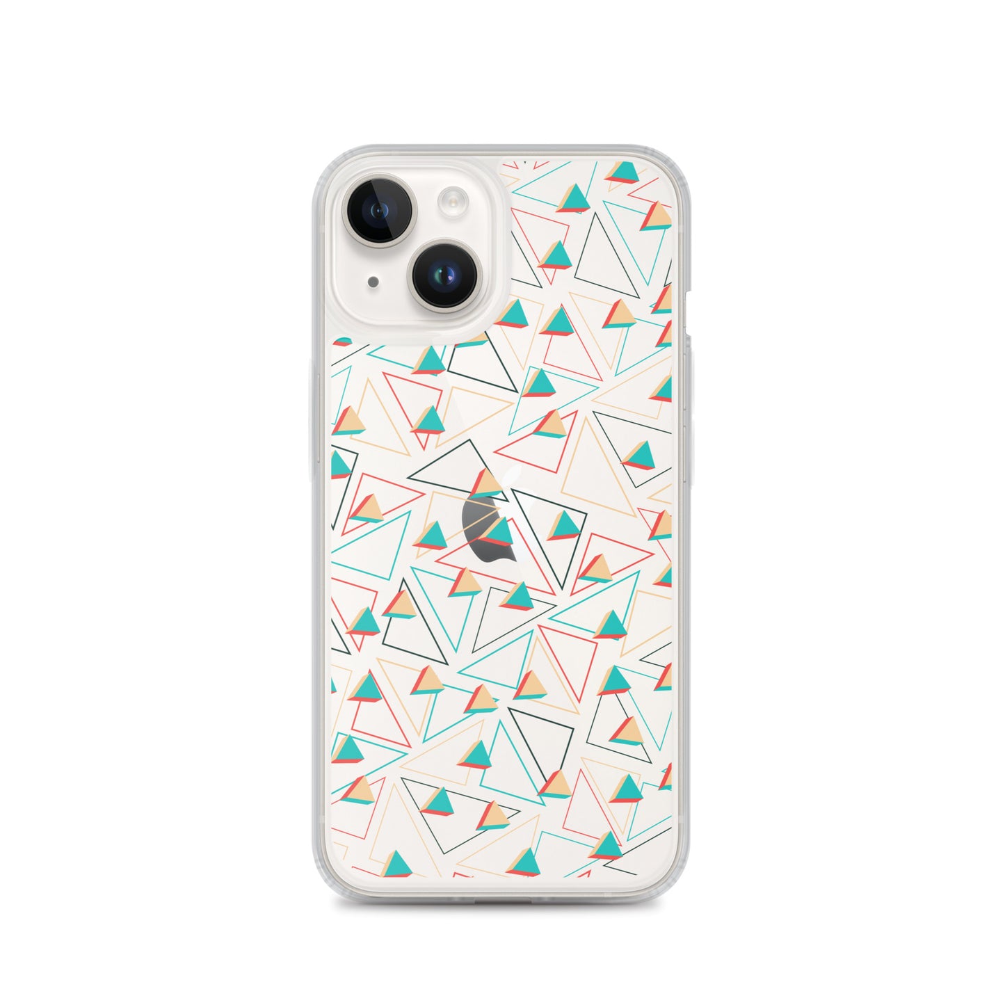 Triangular Candied Clear iPhone Case