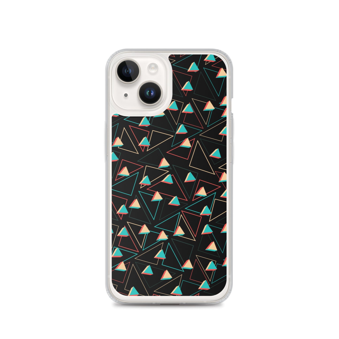 Triangular Candied Black iPhone Case