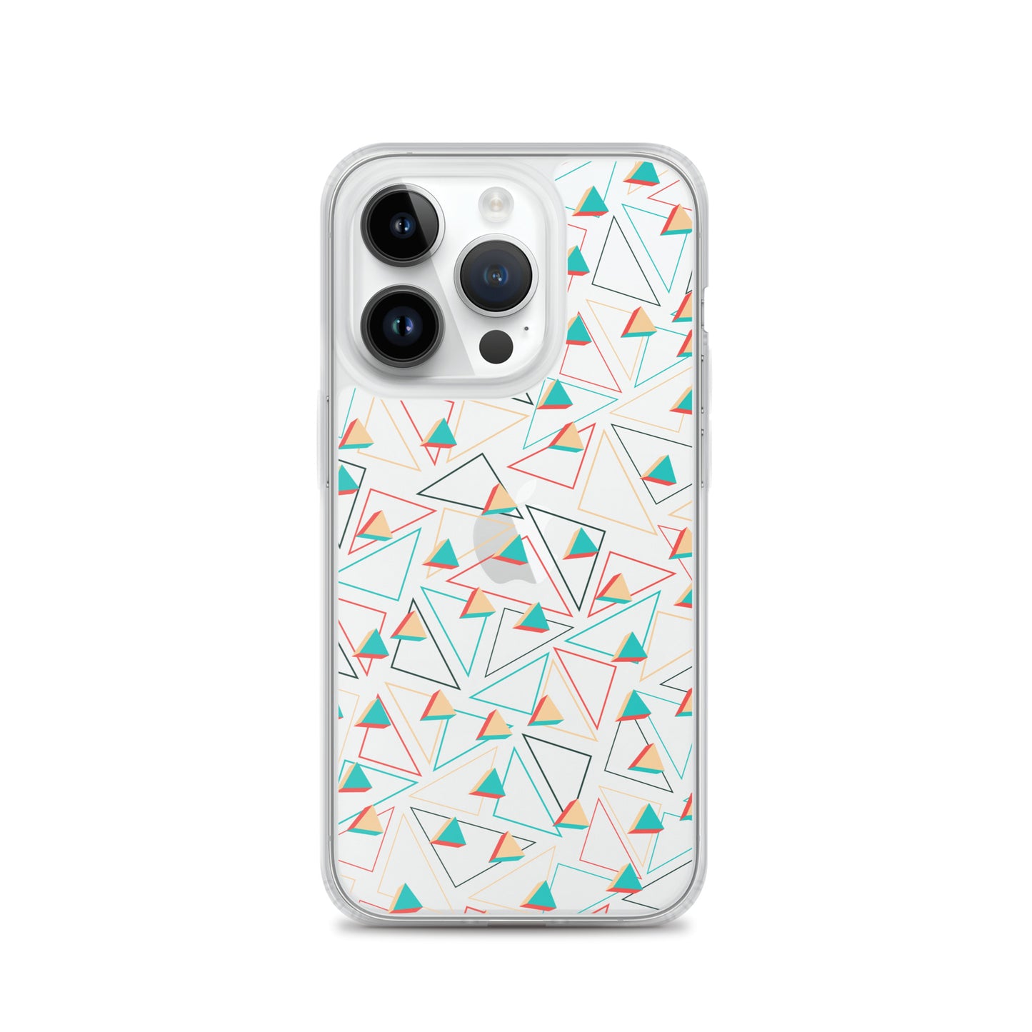 Triangular Candied Clear iPhone Case
