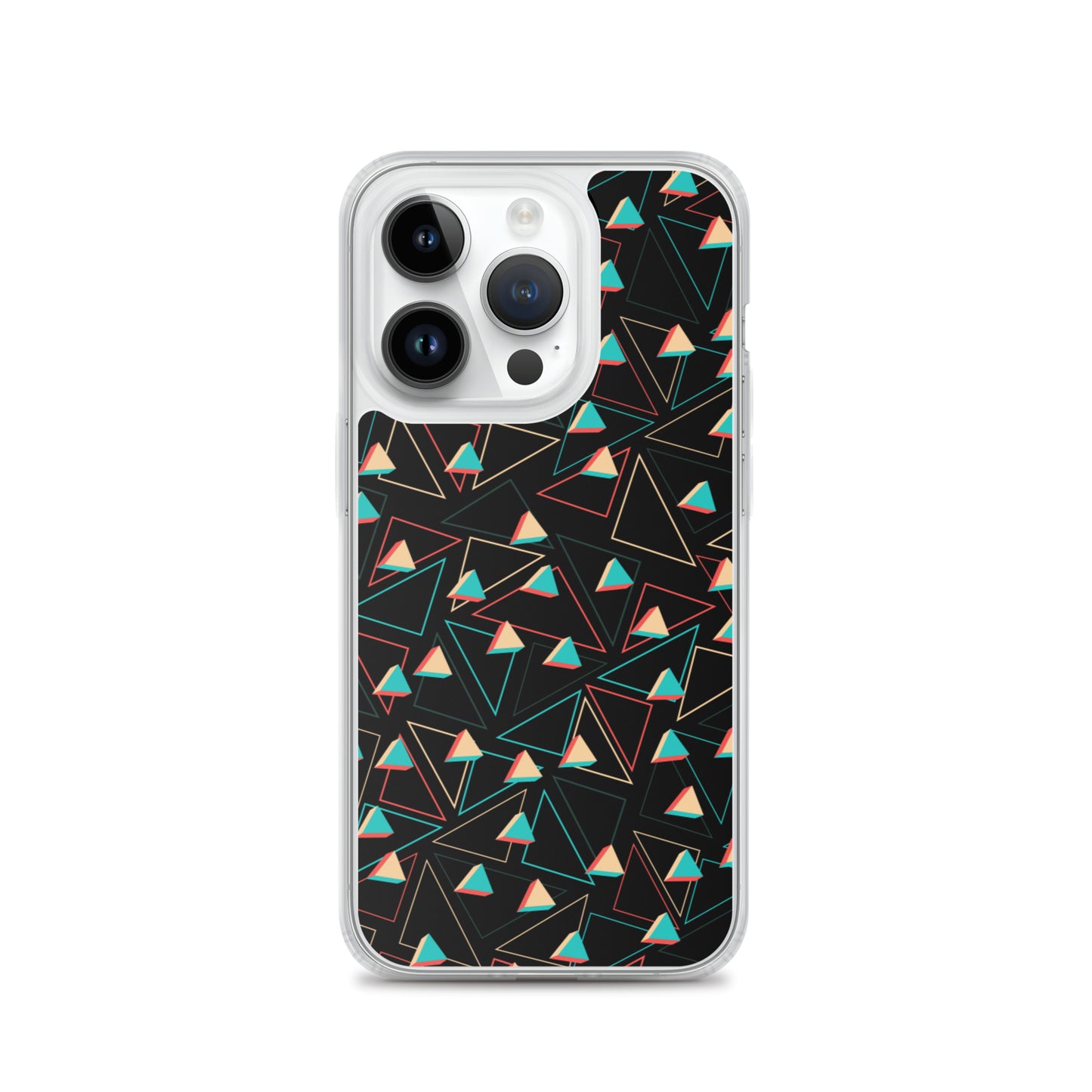Triangular Candied Black iPhone Case