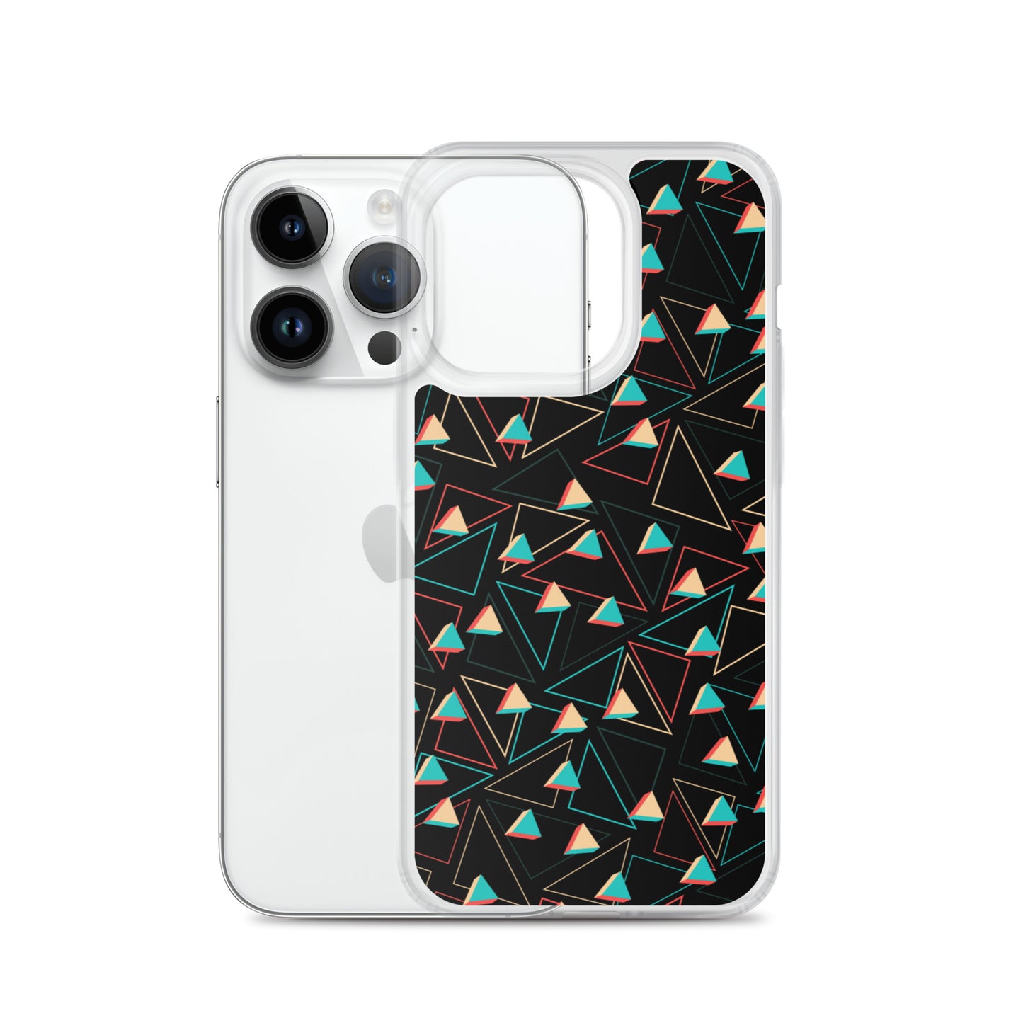 Triangular Candied Black iPhone Case