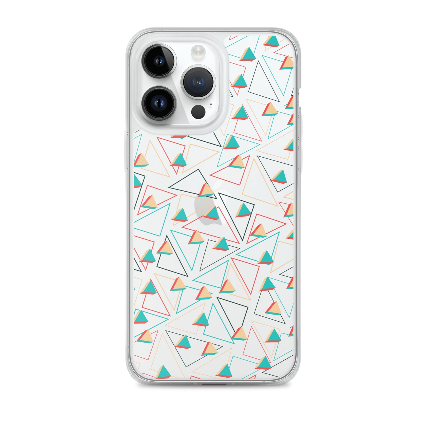 Triangular Candied Clear iPhone Case