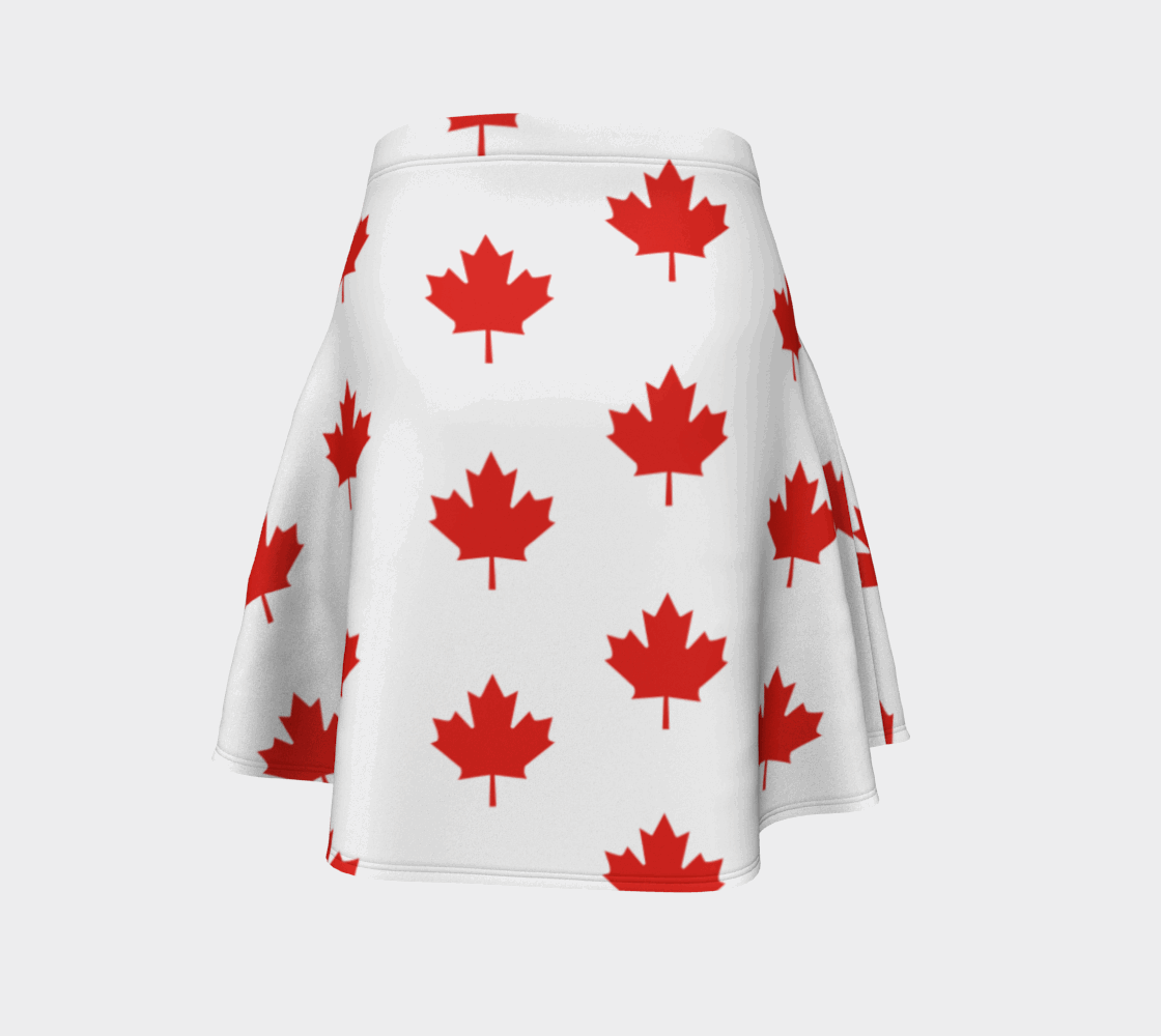 All Over Maple Leaf White TeeSpect