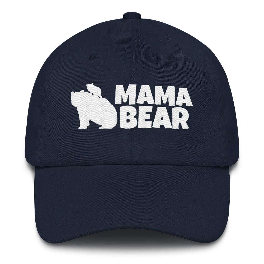 Bold MAMA BEAR Embroidered Classic Dad hat TeeSpect