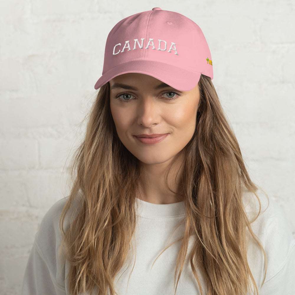 Bold CANADA 4 Side Embroidery Classic Dad Hat TeeSpect