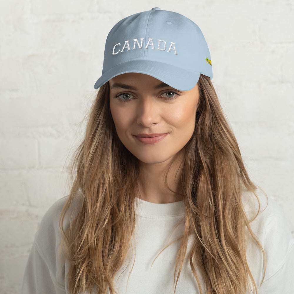Bold CANADA 4 Side Embroidery Classic Dad Hat TeeSpect
