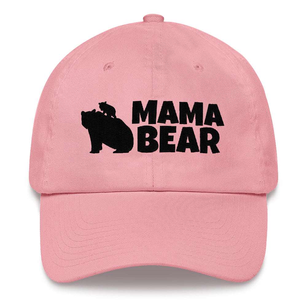 Bold MAMA BEAR Embroidered Classic Dad hat TeeSpect