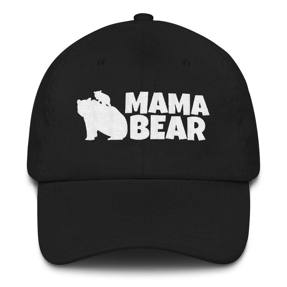 Bold MAMA BEAR Embroidered Classic Dad hat TeeSpect
