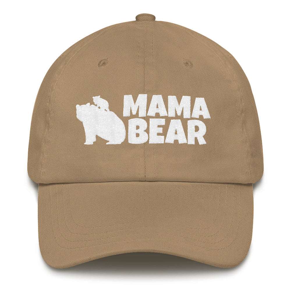 Bold MAMA BEAR Embroidered Classic Dad hat TeeSpect