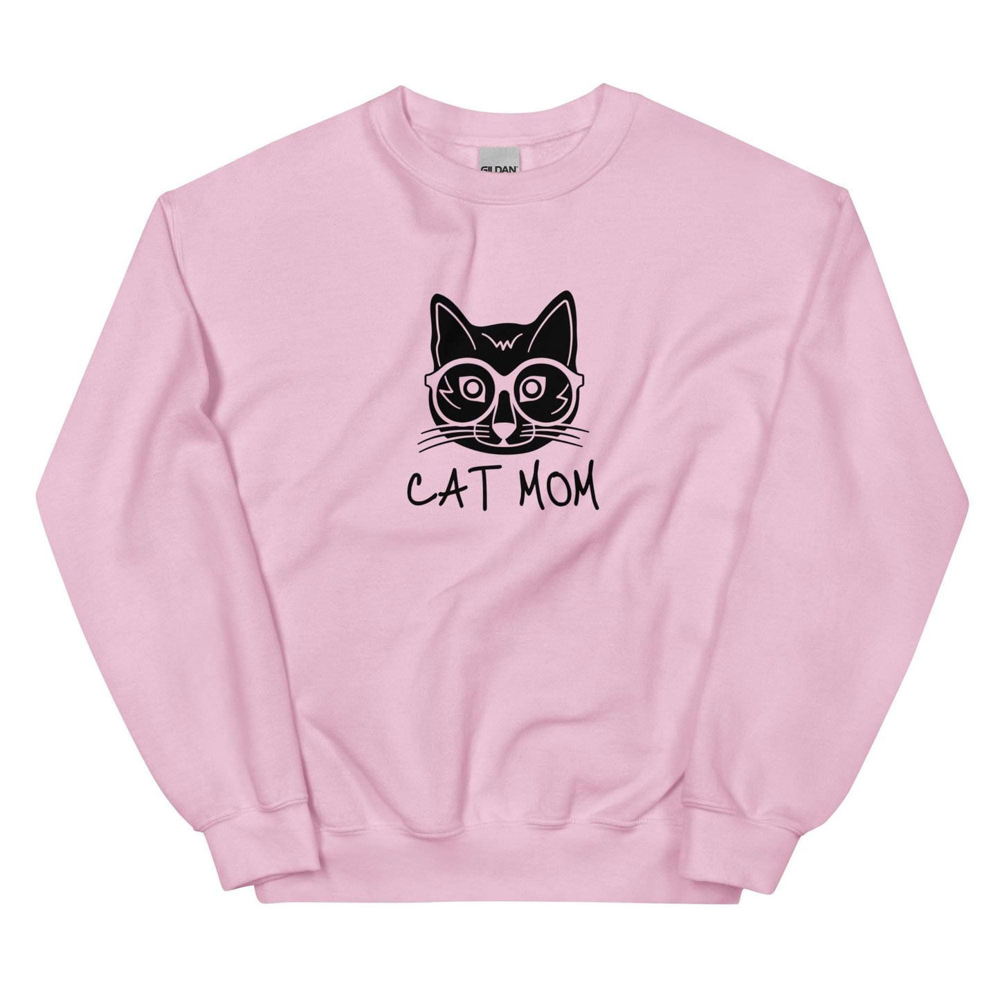 Cat Mom Unisex Crew Neck Sweatshirt TeeSpect