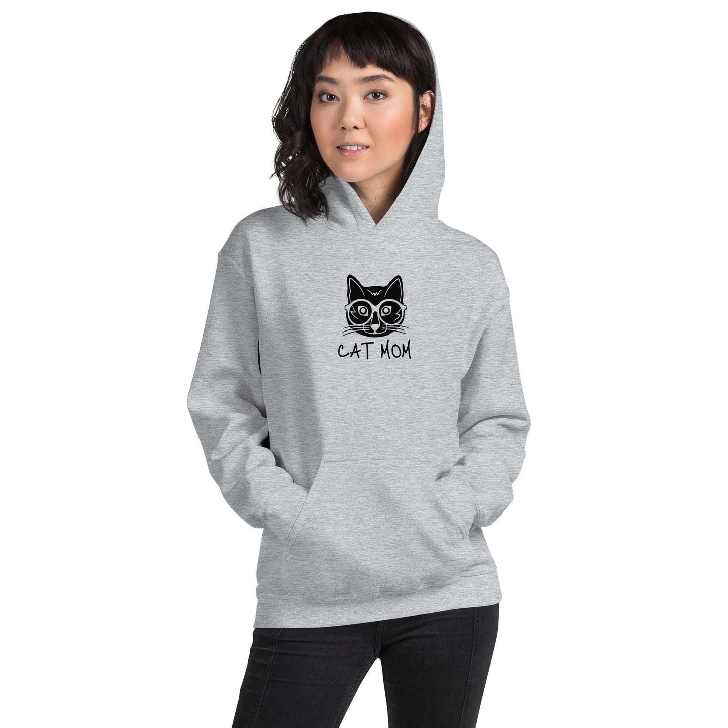 Cat Mom Heavy Blend Hoodie TeeSpect