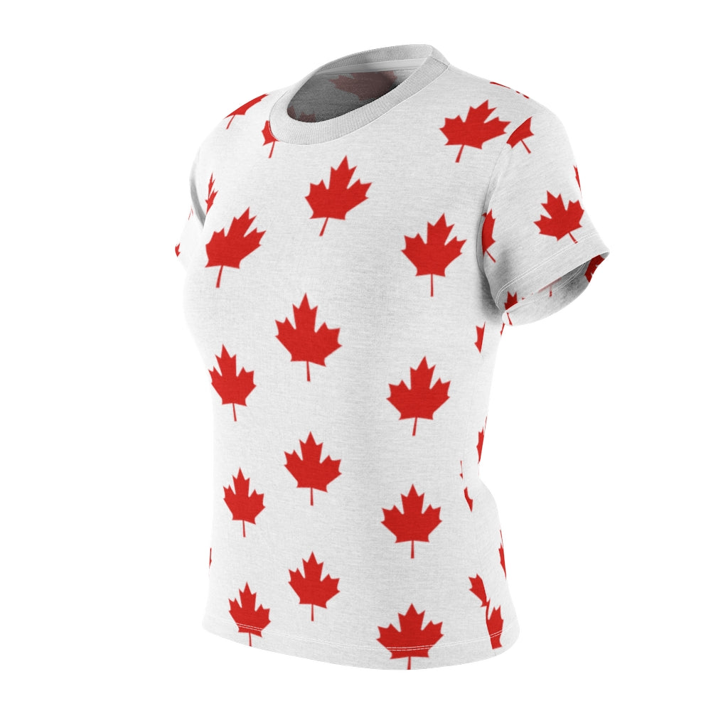 All Maple-Leafed Out Women's AOP Cut & Sew Tee TeeSpect