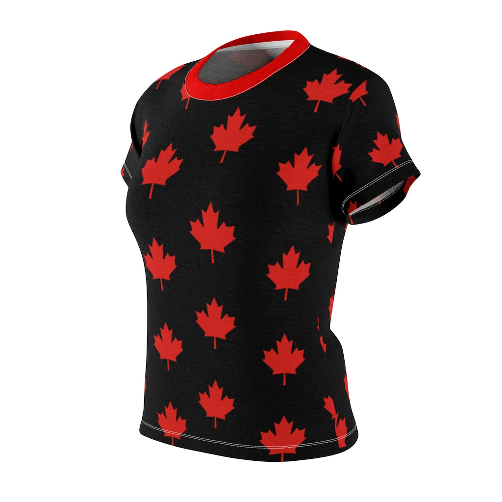 All Maple-Leafed Out Women's AOP Cut & Sew Tee TeeSpect