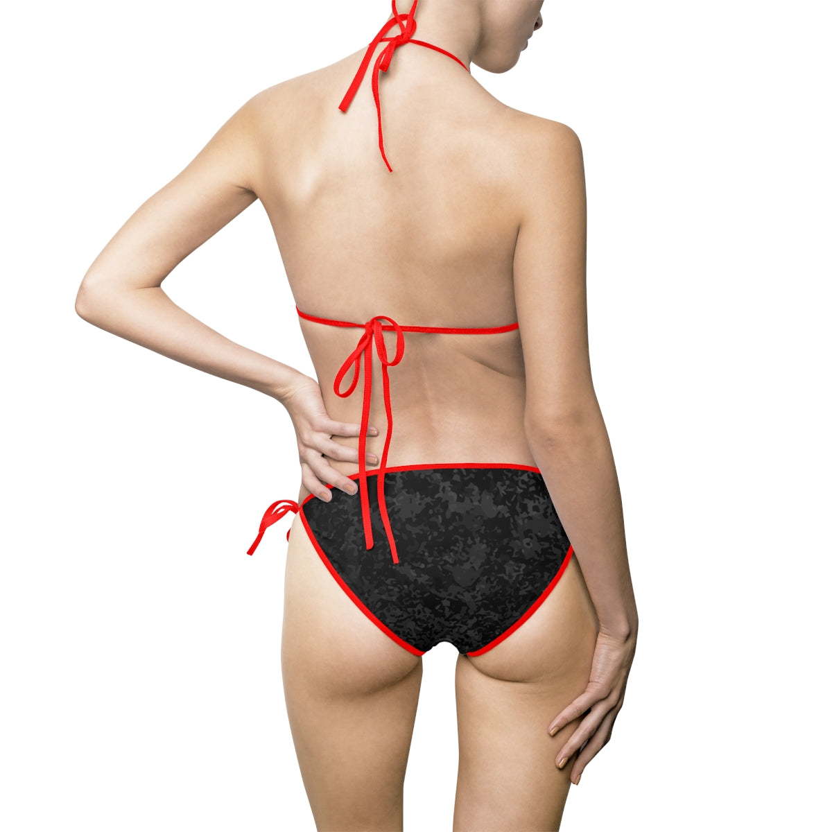 Neo Camo Black Women's Bikini Swimsuit