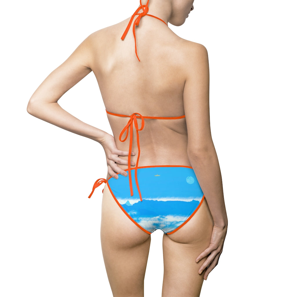 Women's Sky Moon Range Bikini Swimsuit TeeSpect