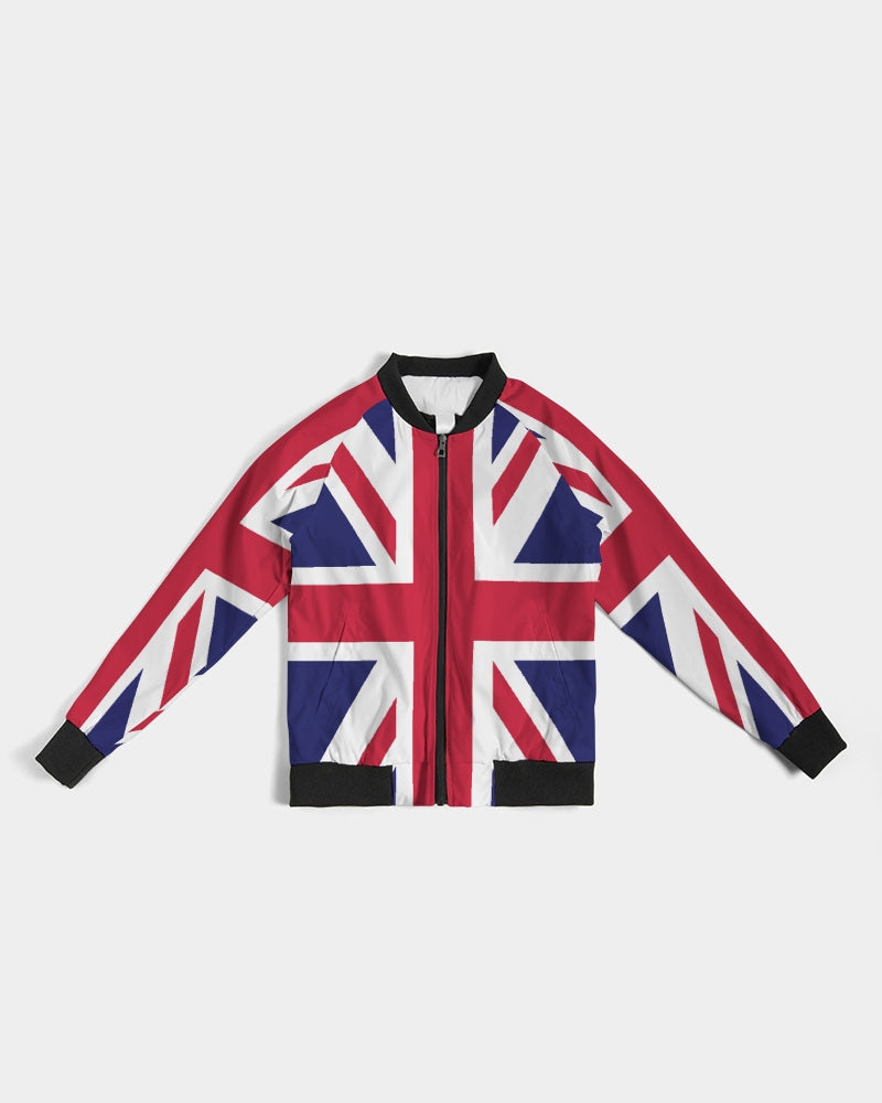 Great Britain Union Jack Flag Women's Bomber Jacket TeeSpect