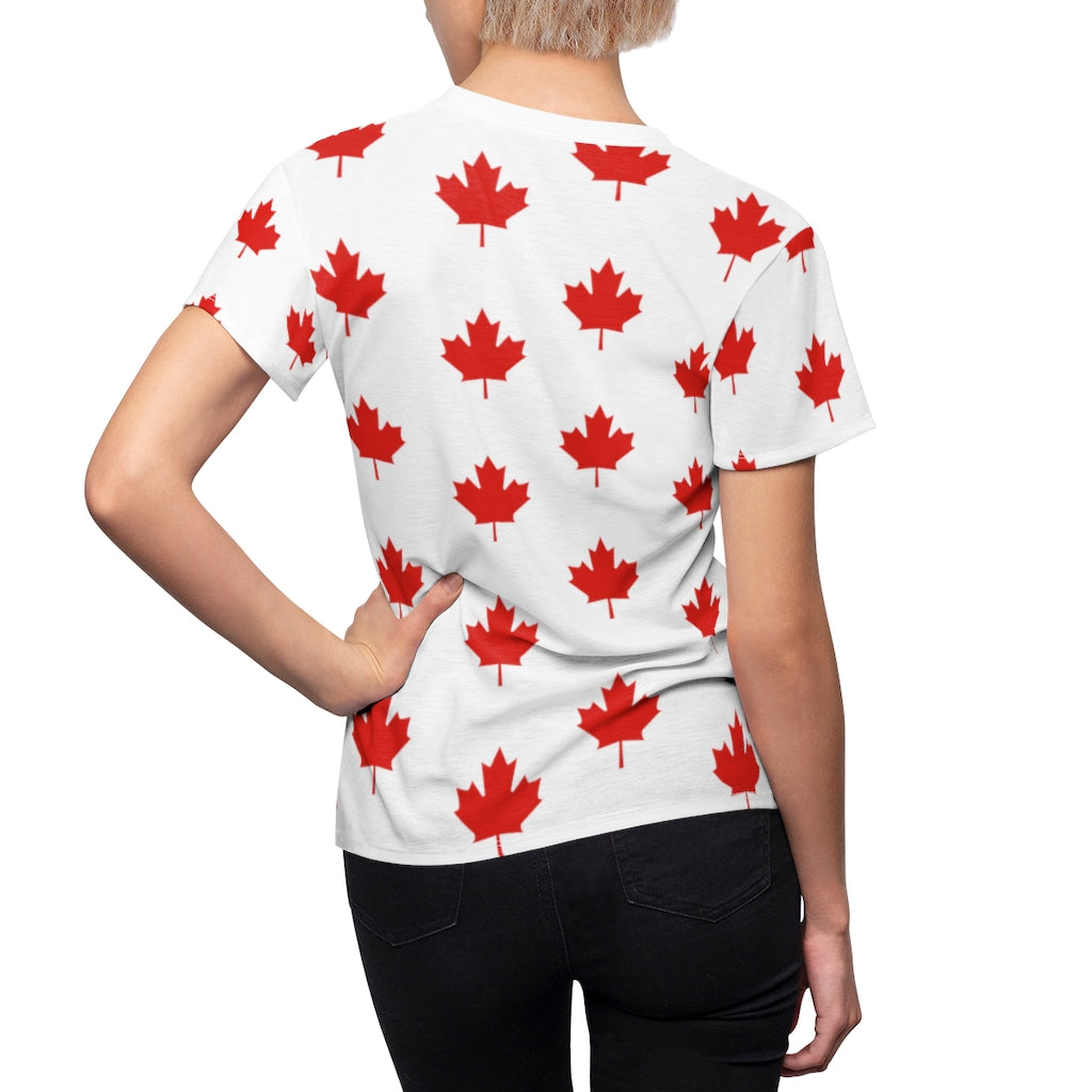 All Maple-Leafed Out Women's AOP Cut & Sew Tee TeeSpect