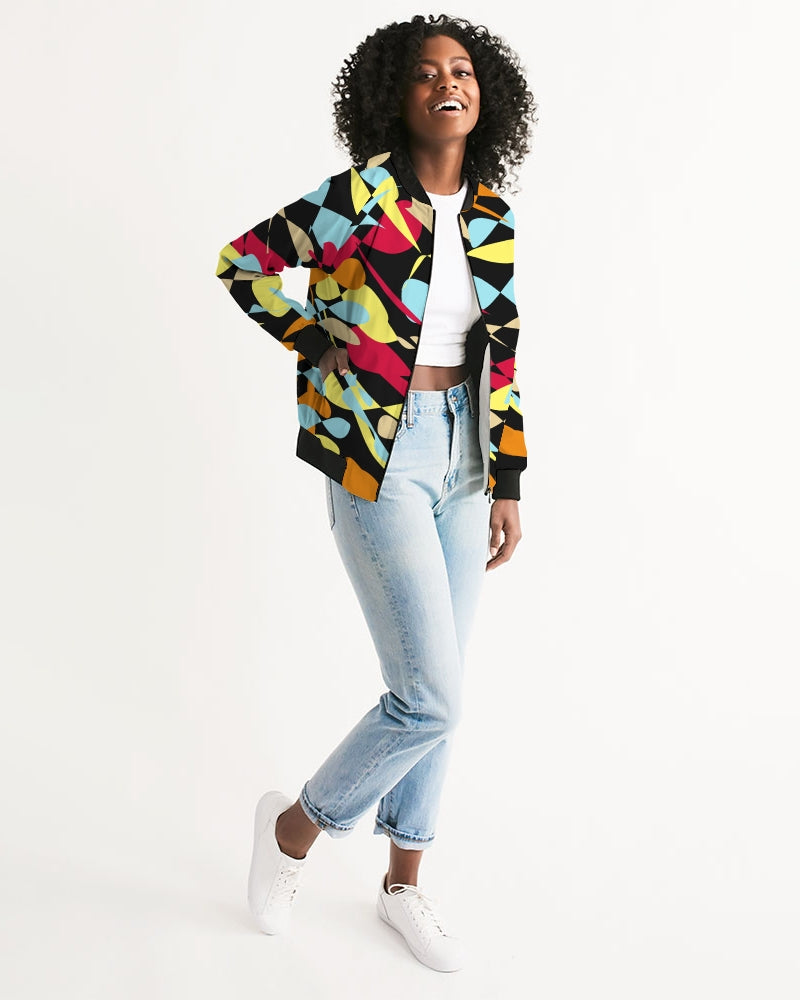 When Confused Black Women's Bomber Jacket TeeSpect