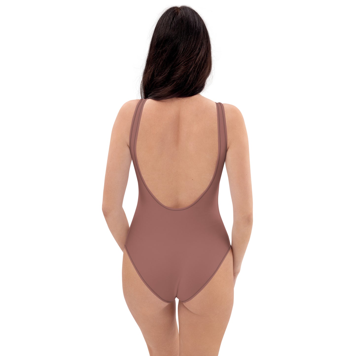 Multiple Nude Natural Skin Tone Colored Smooth Fabric, Cheeky Fit One-Piece Comfortable Swimsuit TeeSpect