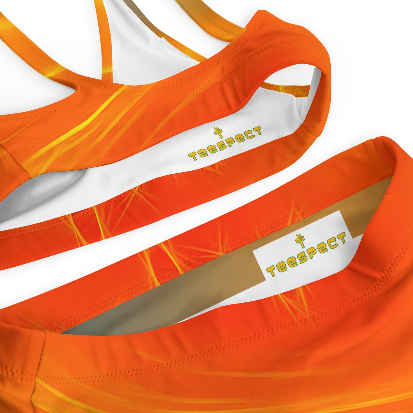 City Orange Recycled High-Waisted Bikini