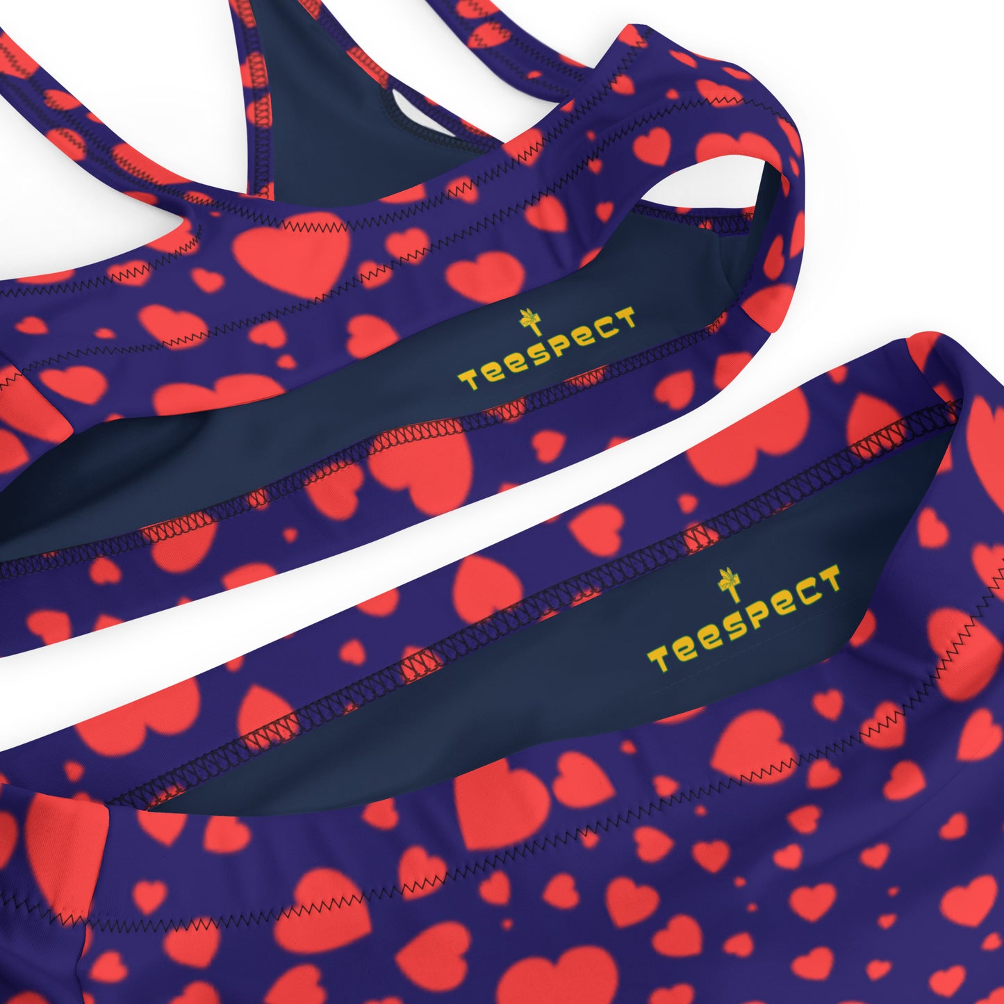 Plenty Hearts Aflutter Recycled High-Waisted Bikini