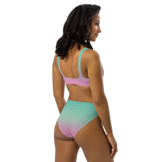 Semi Circle Recycled High-Waisted Bikini