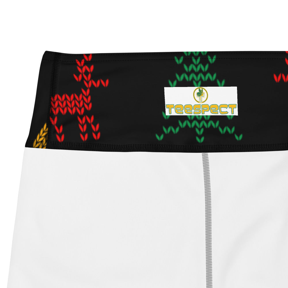 Christmas Merry Sweater Yoga Leggings TeeSpect