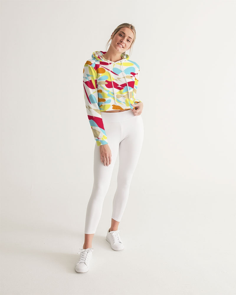 When Confused Women's Cropped Hoodie TeeSpect
