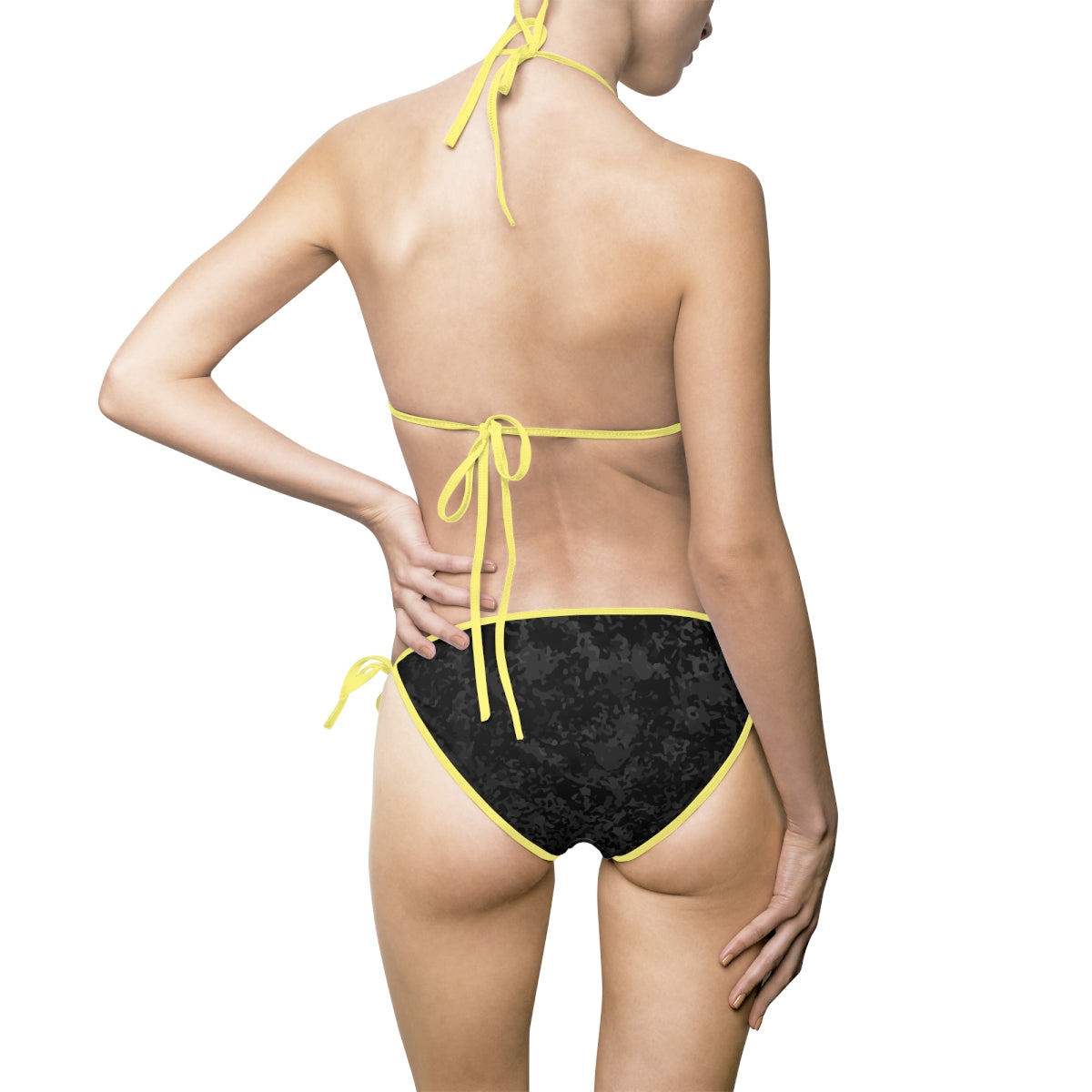 Neo Camo Black Women's Bikini Swimsuit