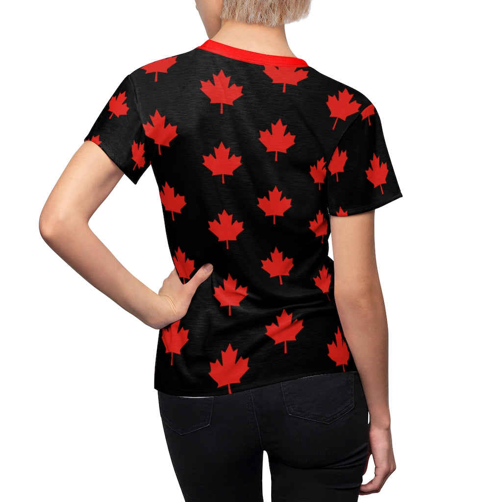 All Maple-Leafed Out Women's AOP Cut & Sew Tee TeeSpect