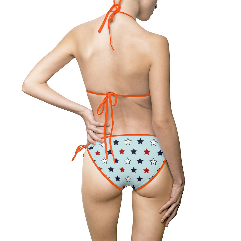 Multi Stars Women's Bikini Swimsuit TeeSpect