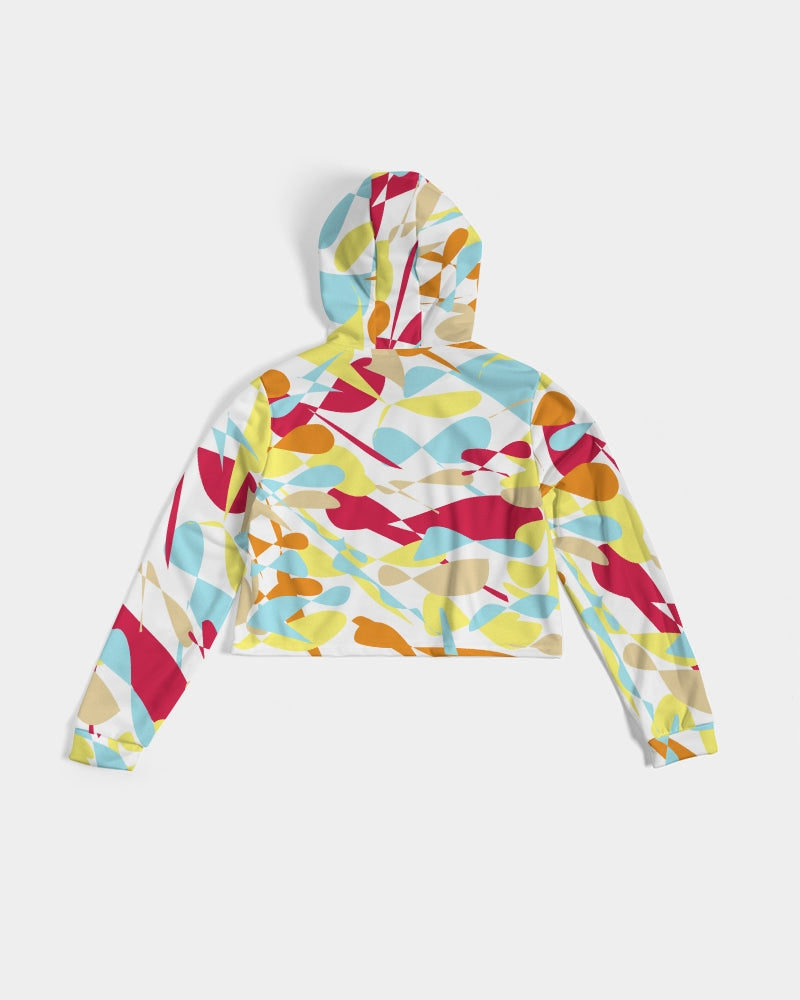 When Confused Women's Cropped Hoodie TeeSpect