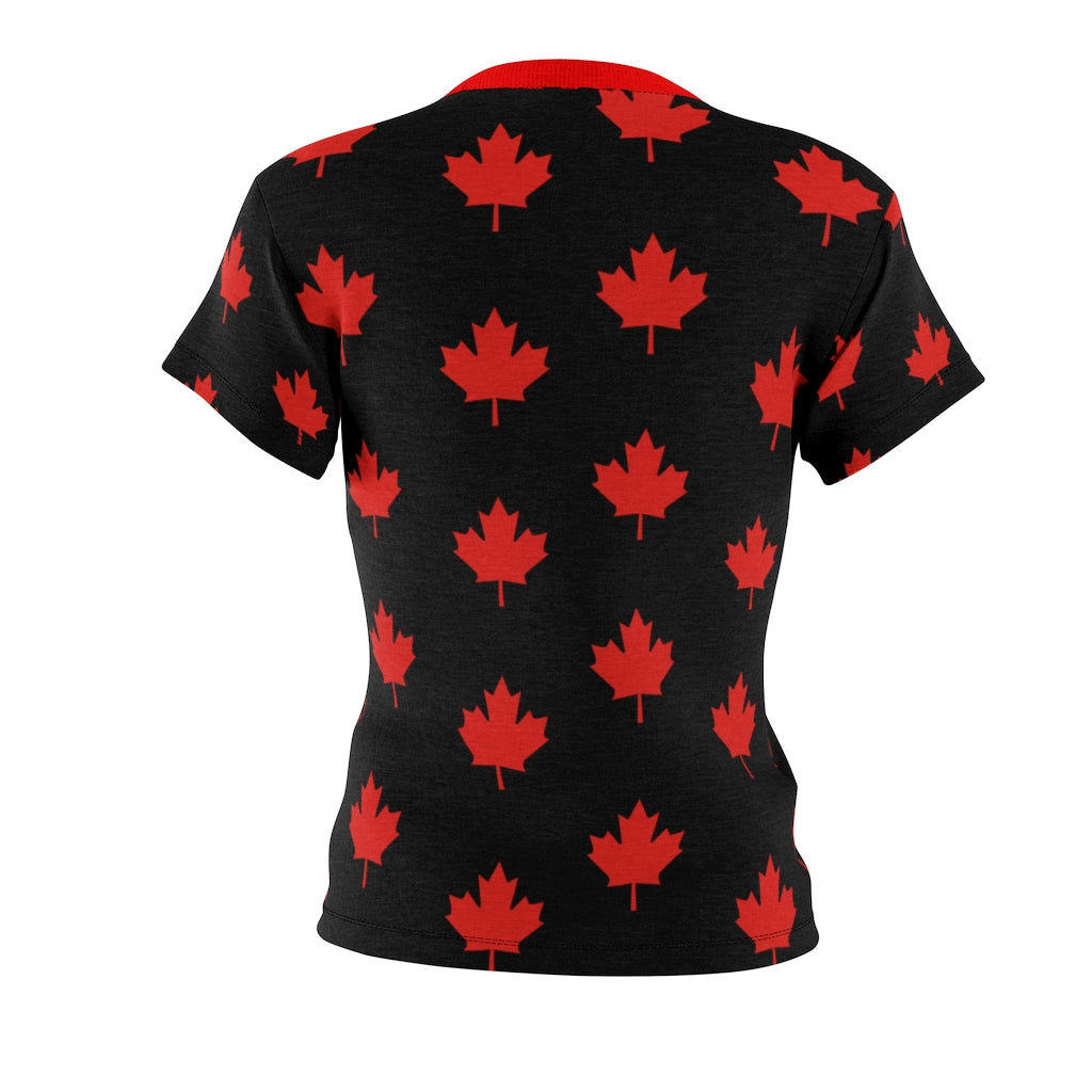 All Maple-Leafed Out Women's AOP Cut & Sew Tee TeeSpect