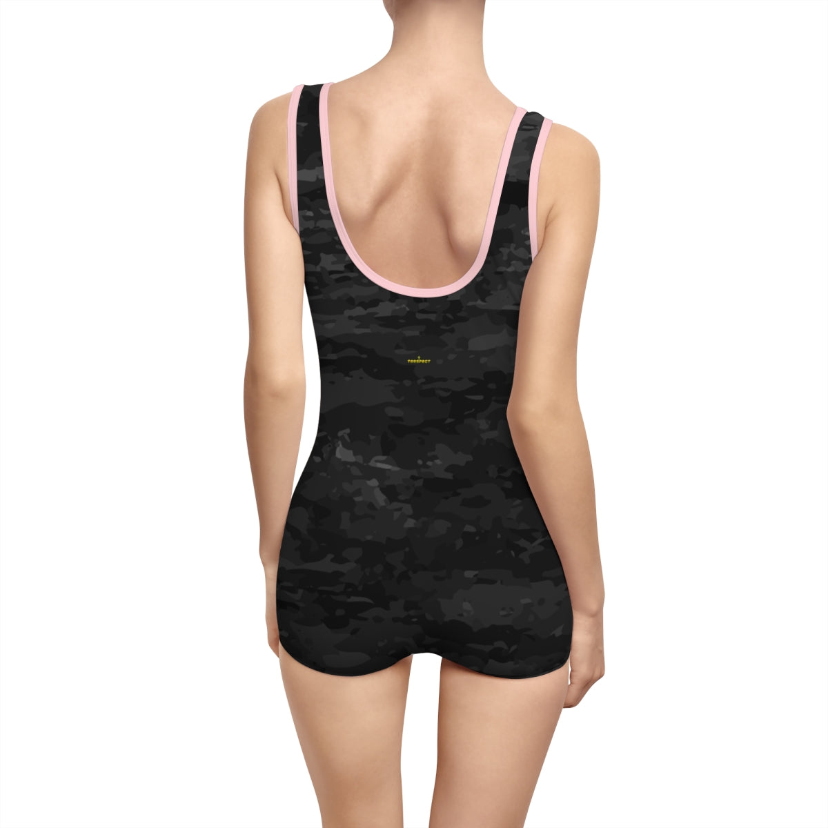 Bañador Vintage Mujer Neo Camo Negro