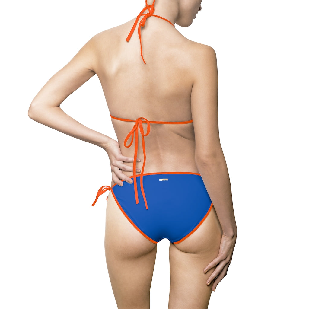 Simply Cobalt Blue Women's Bikini Swimsuit TeeSpect