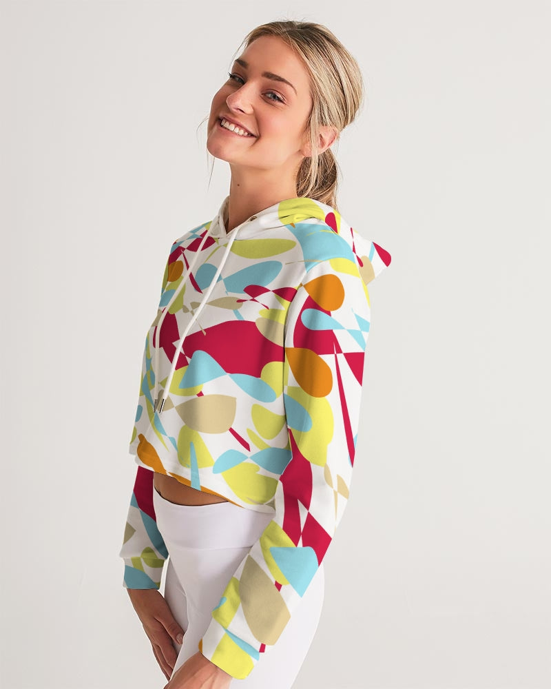 When Confused Women's Cropped Hoodie TeeSpect